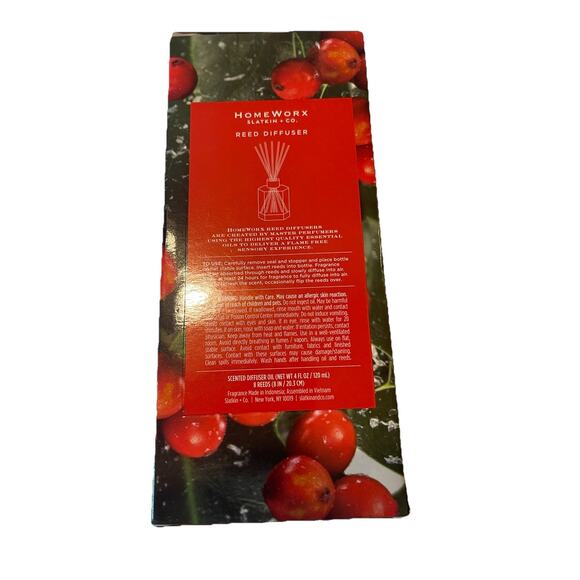 Homeworx Harry Slatkin Mistletoe Magic Reed Stick Diffuser New 4oz - Picture 2 of 3